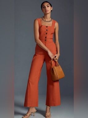 NWT Maeve Anthropologie Collette The Portside Jumpsuit Romper Women’s Size 0